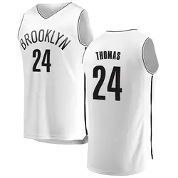 Cam Thomas Brooklyn Nets Men's Fast Break Jersey - Association Edition - White