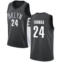 Cam Thomas Brooklyn Nets Men's Swingman Jersey - Statement Edition - Gray