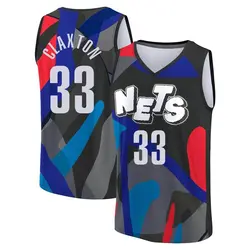 Nic Claxton Brooklyn Nets Men's Fast Break 2023/24 City Edition Jersey - Black