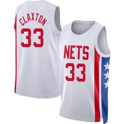 Nic Claxton Brooklyn Nets Men's Swingman 2022/23 Classic Edition Jersey - White