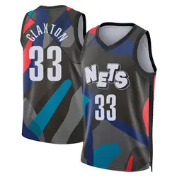 Nic Claxton Brooklyn Nets Men's Swingman 2023/24 City Edition Jersey - Black